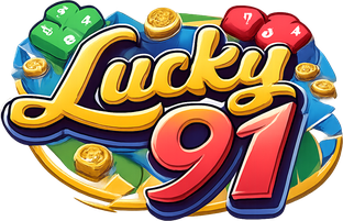 lucky 91 লোগো